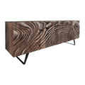 Comoda maro din lemn 177 cm Fluid