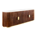 Comoda maro din lemn 180 cm Gatsby