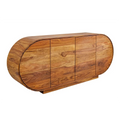 Comoda maro din lemn 180 cm Organiko