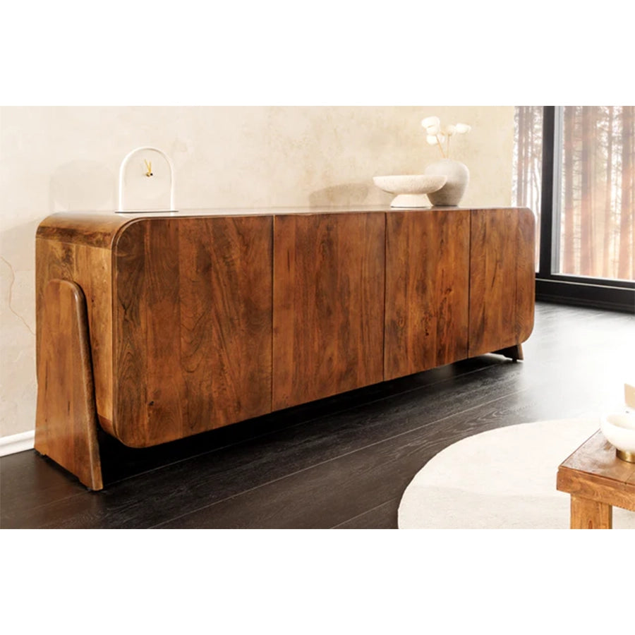Comoda maro din lemn de mango 175 cm Brasil