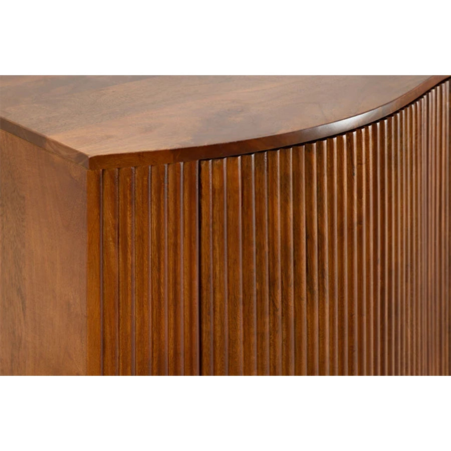 Comoda maro din lemn de mango 180 cm Grandeur