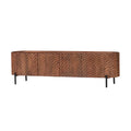 Comoda maro din lemn de mango 200 cm Adlon