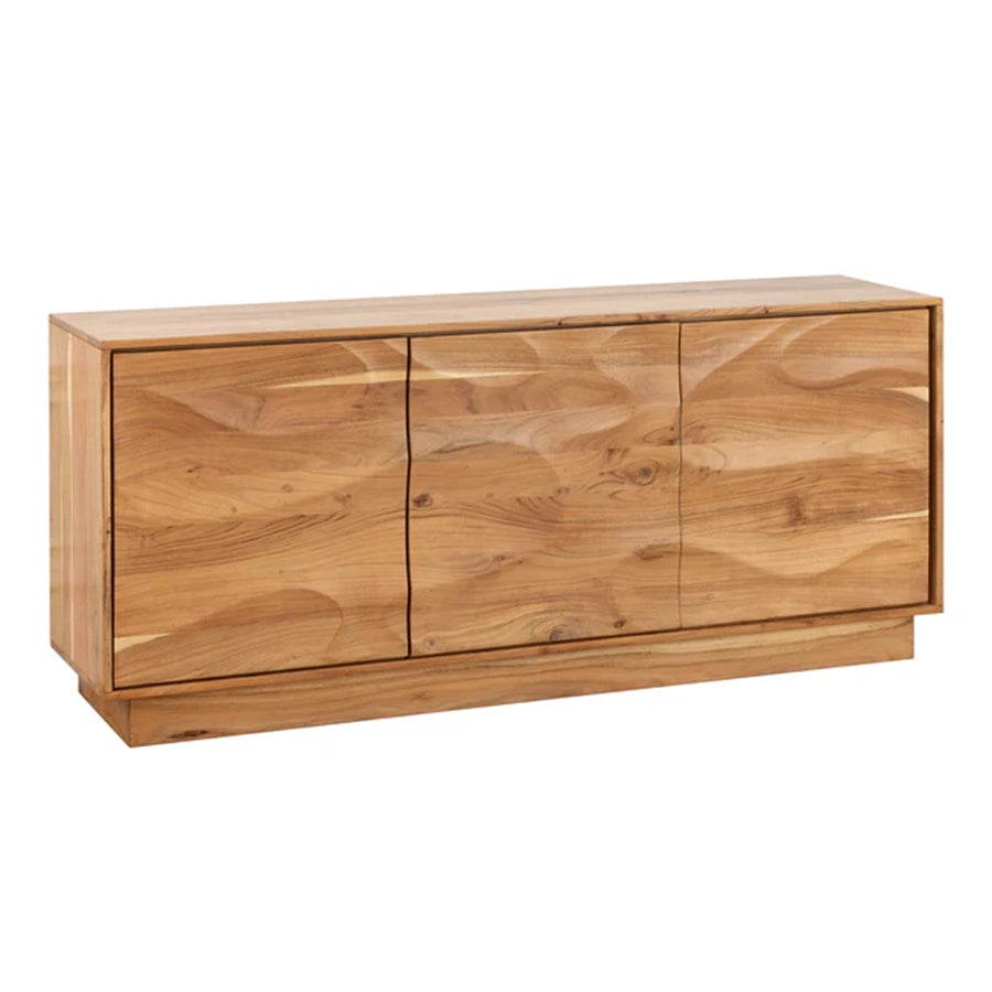 Comoda maro din lemn de salcam 160 cm Desert