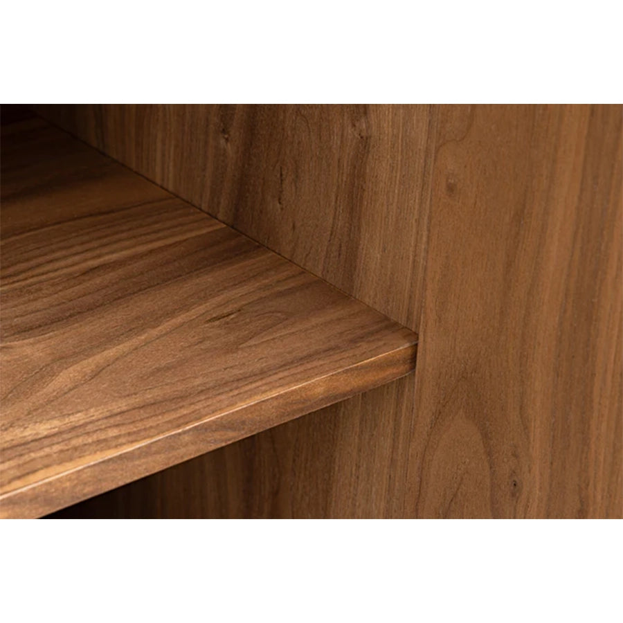 Comoda maro nuc din lemn 180 cm Grandezza