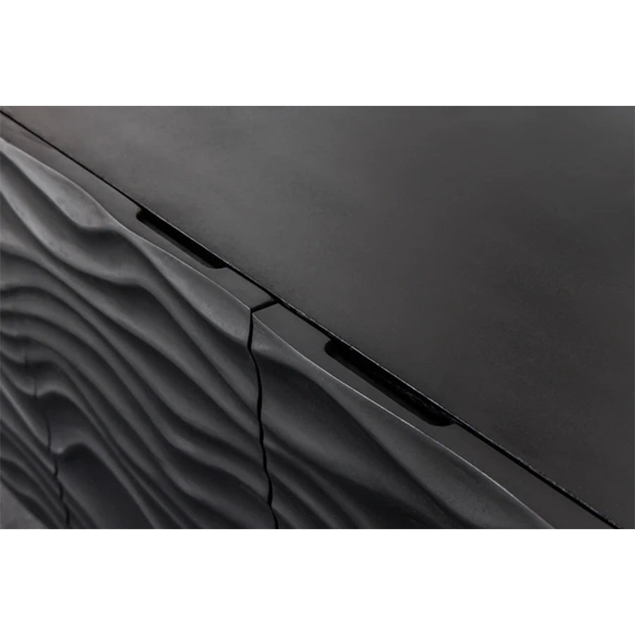 Comoda neagra din lemn Lagoon Invicta Interior
