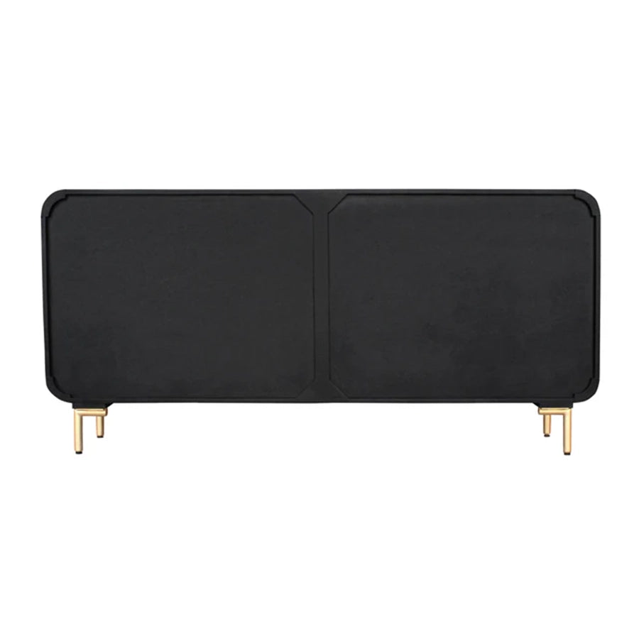 Comoda neagra din lemn Lagoon Invicta Interior