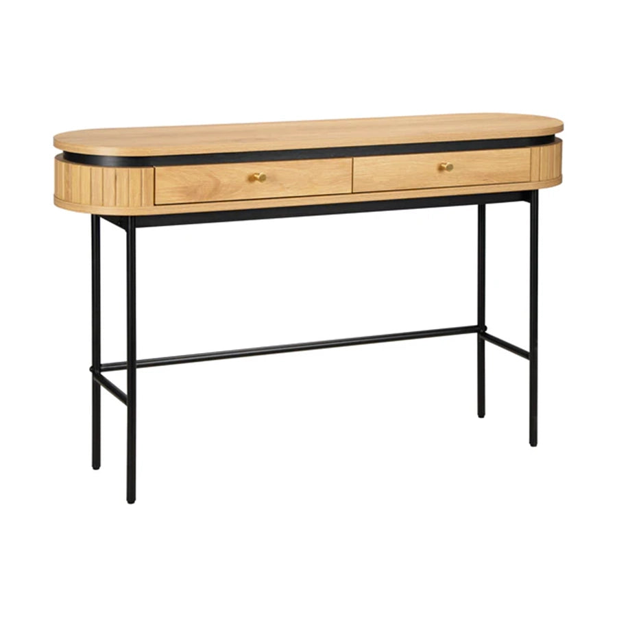 Consola maro din lemn 120 cm Atelier