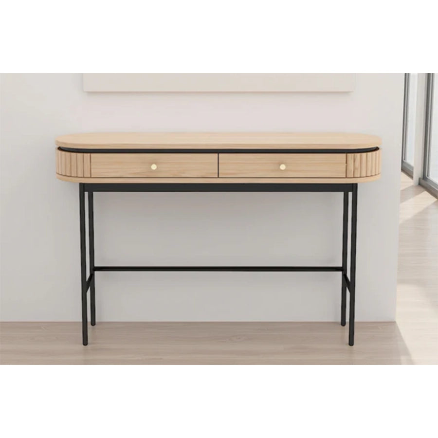 Consola maro din lemn 120 cm Atelier