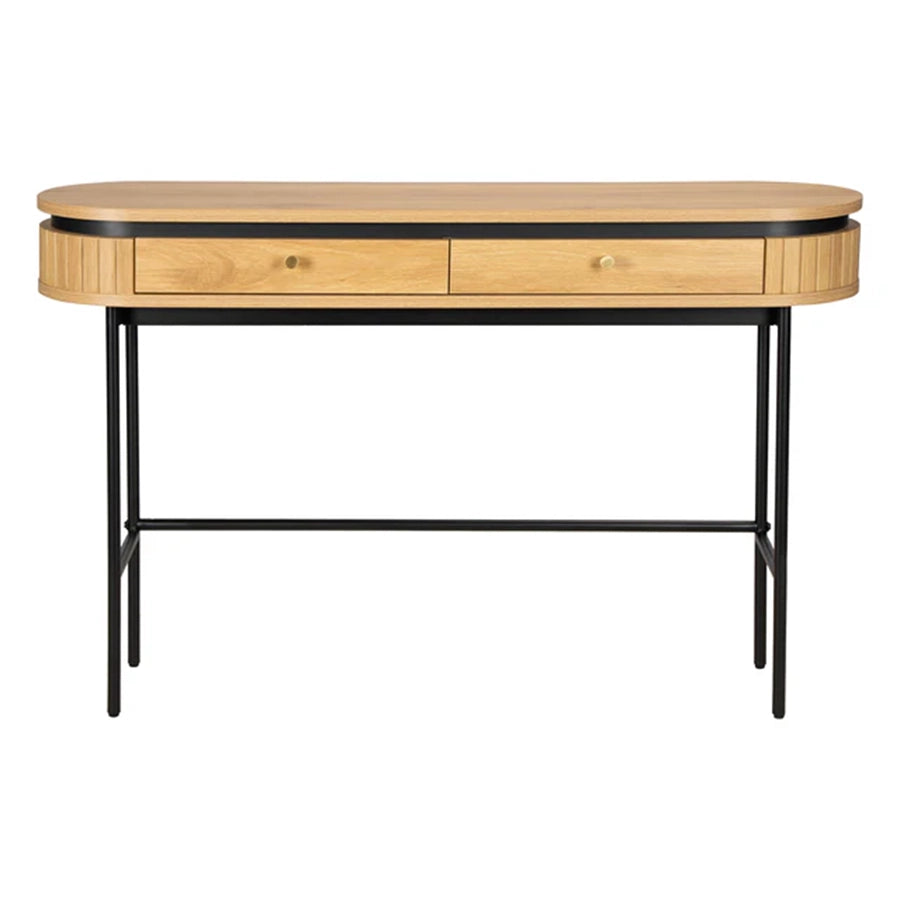 Consola maro din lemn 120 cm Atelier