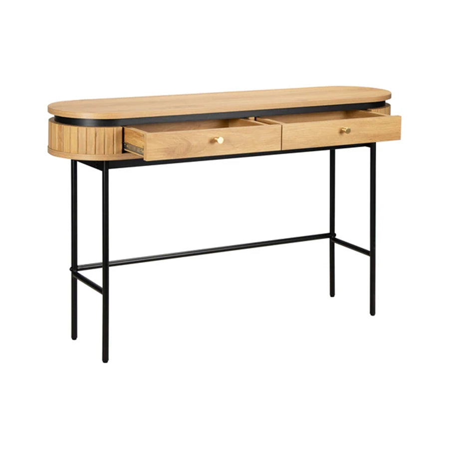 Consola maro din lemn 120 cm Atelier
