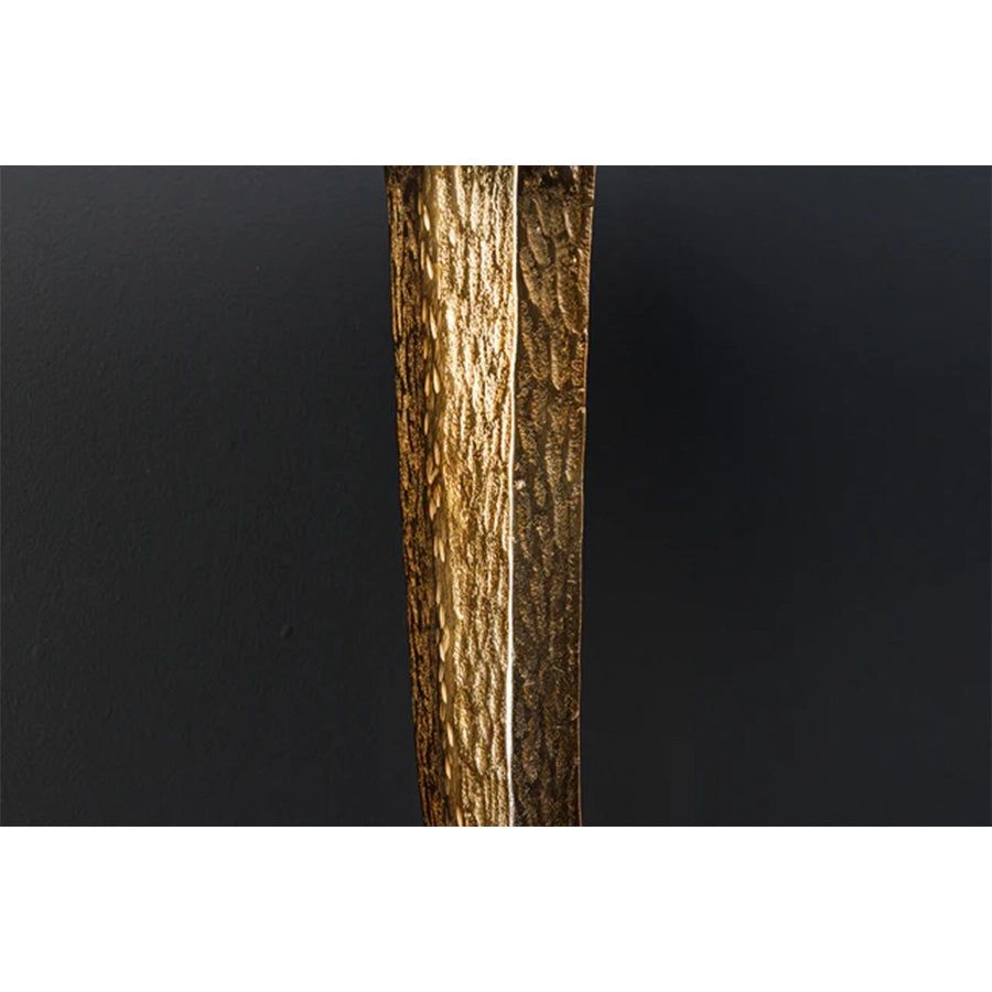 Consola neagra gold din marmura si metal Omega