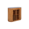 Dulap bar maro din lemn 120 cm Tres Chic