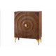 Dulap maro din lemn 120 cm Golden Sunset