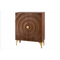 Dulap maro din lemn 120 cm Golden Sunset
