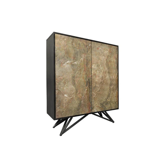 Dulap maro negru cu aspect de piatra Mountain Soul