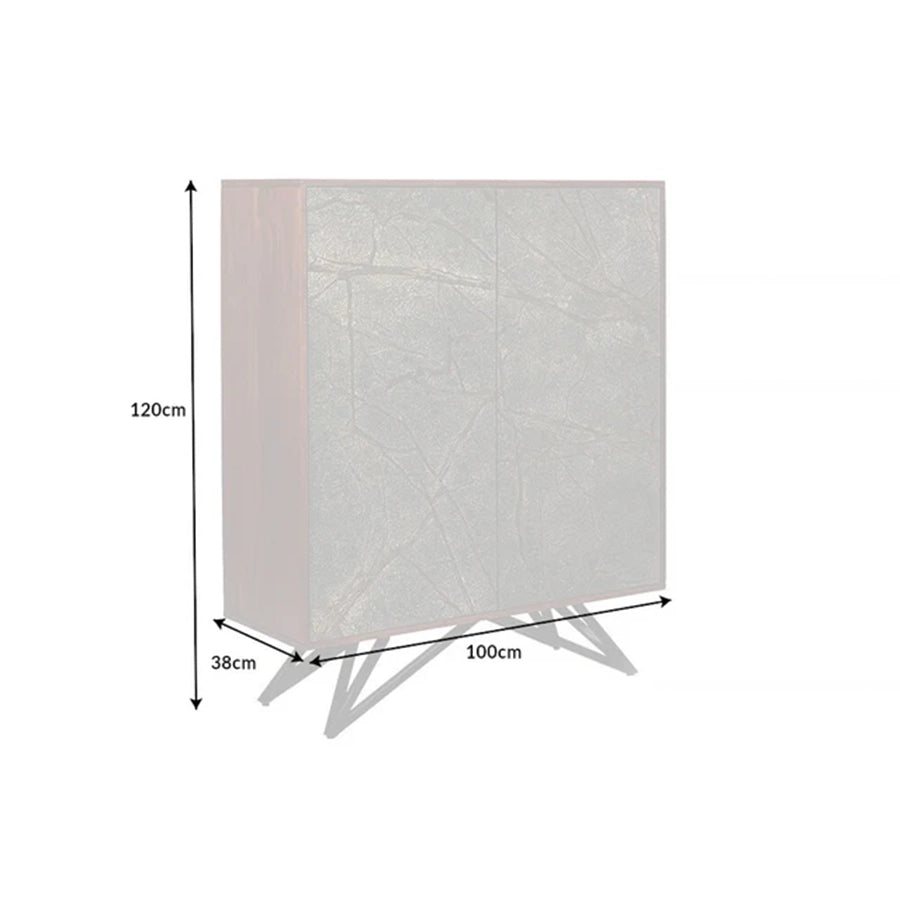 Dulap multicolor cu aspect de piatra Mountain Soul