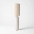 Lampadar alb din ceramica si in 122 cm Mons