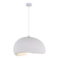 Lustra alba cu aspect de piatra 60 cm Tuzla