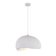 Lustra alba cu aspect de piatra 40 cm Tuzla
