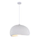 Lustra alba cu aspect de piatra 50 cm Tuzla