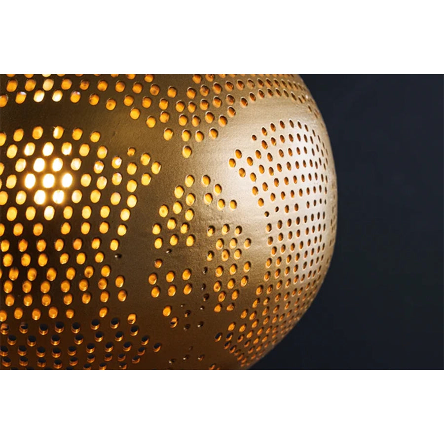 Lustra aurie din fier 50 cm Orient Living