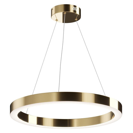 Lustra gold din inox Saturno 60 cm Maytoni - Poetic Store