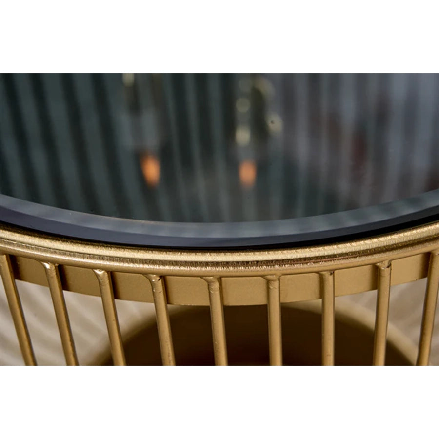 Masa cafea gold 40 cm Varation Invicta Interior