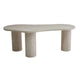 Masa dining bej din MDF 210 cm Sorano