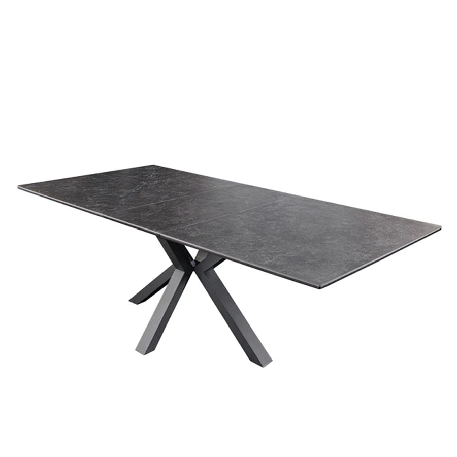Masa dining gri extensibila 160-200 cm Eternity