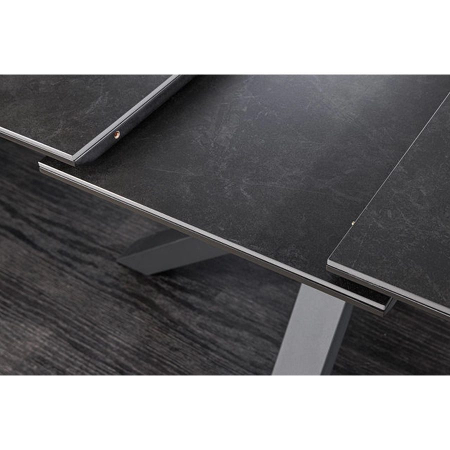 Masa dining gri extensibila 160-200 cm Eternity