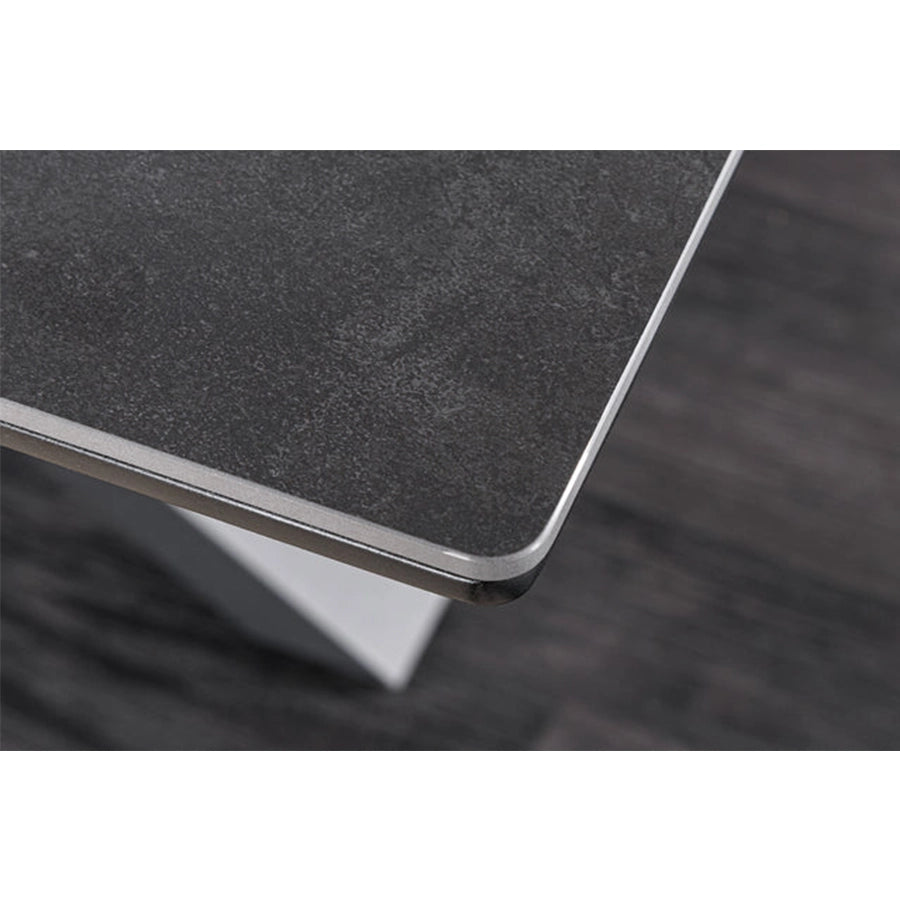 Masa dining gri extensibila 160-200 cm Eternity