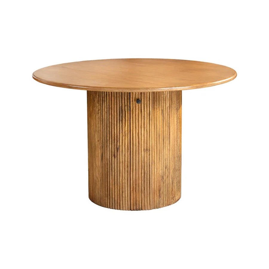 Masa dining maro din lemn 120 cm Tre Chic