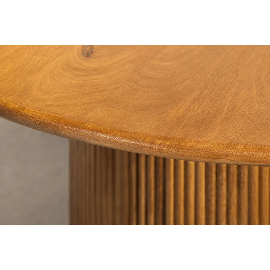 Masa dining maro din lemn 120 cm Tre Chic