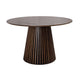 Masa dining maro inchis din lemn 120 cm Valhalla