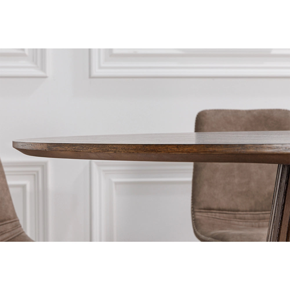 Masa dining maro inchis 120 cm Valhalla Invicta Interior