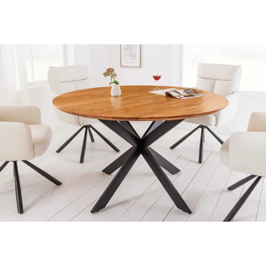 Masa dining maro rotunda 130 cm Galaxy