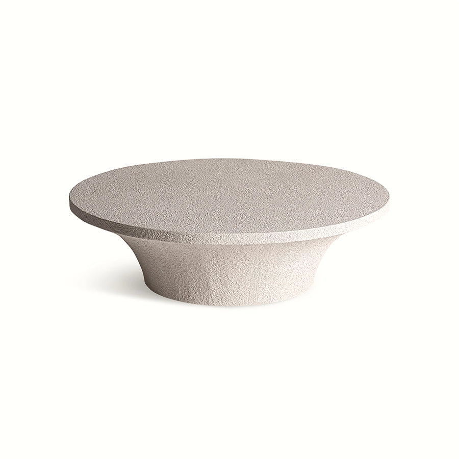 Masa cafea bej din beton Sion Vical