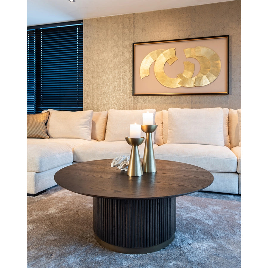 Masa cafea maro 100 cm Luxor Richmond Interiors