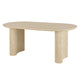 Masa dining bej sand din MDF 180 cm Tornio