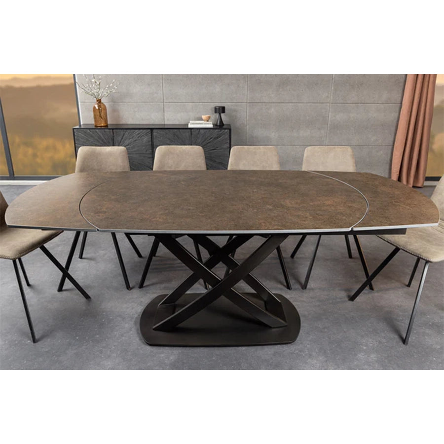 Masa dining extensibila maronie 130-190 Inception
