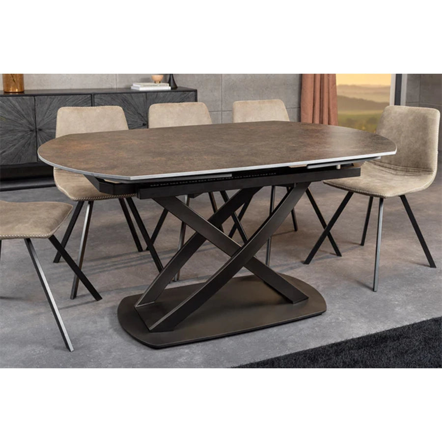 Masa dining extensibila maronie 130-190 Inception
