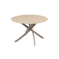 Masa dining grej din ceramica 120 cm Alpine