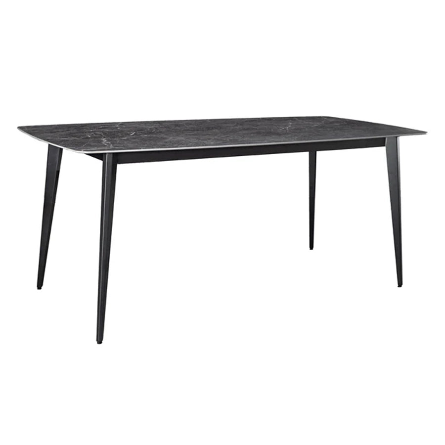 Masa dining gri antracit din ceramica 180 cm Milano