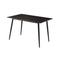 Masa dining gri din ceramica 140 cm Milano