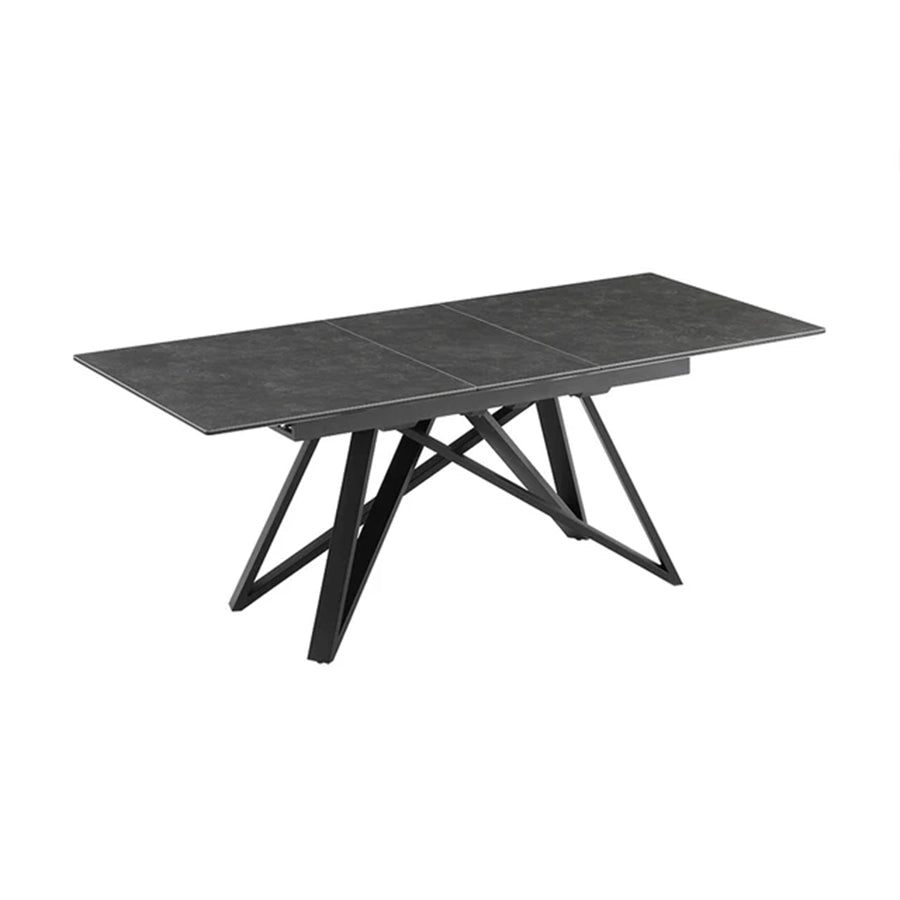 Masa dining gri extensibila 160-200 cm Atlas