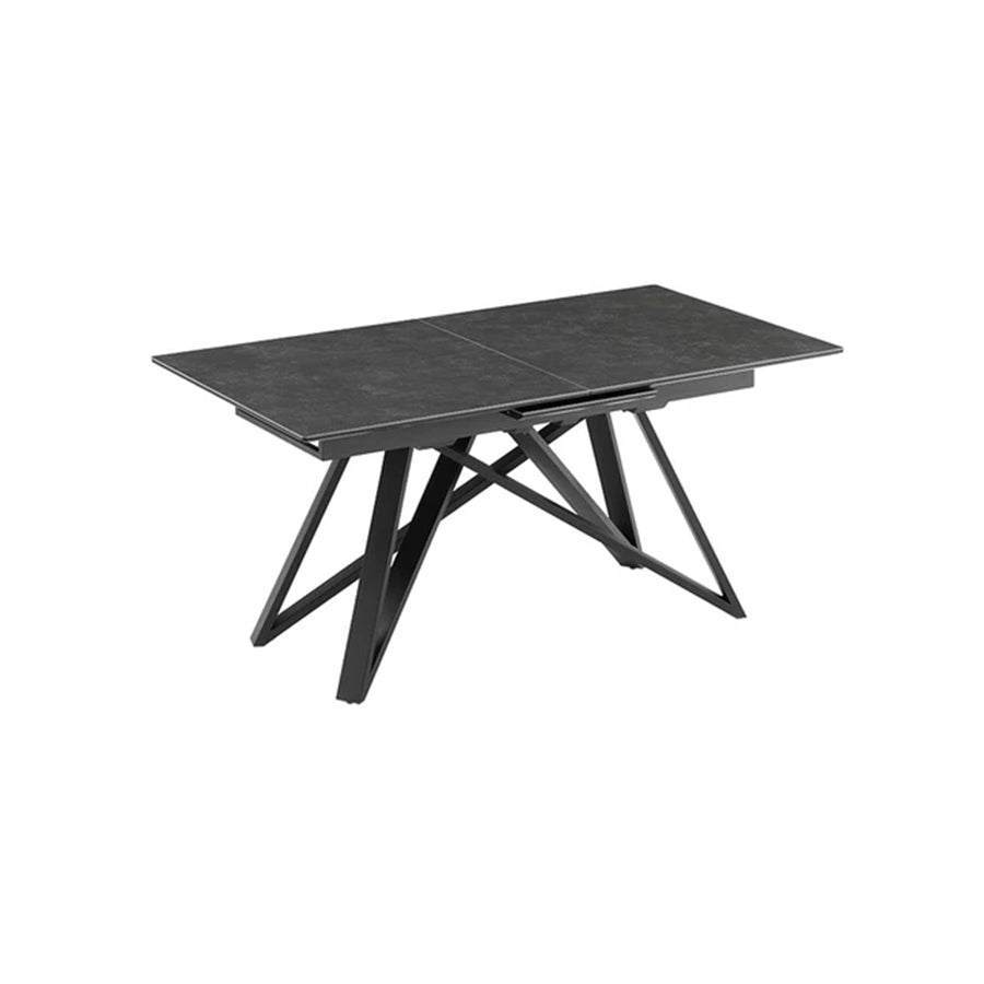 Masa dining gri extensibila 160-200 cm Atlas