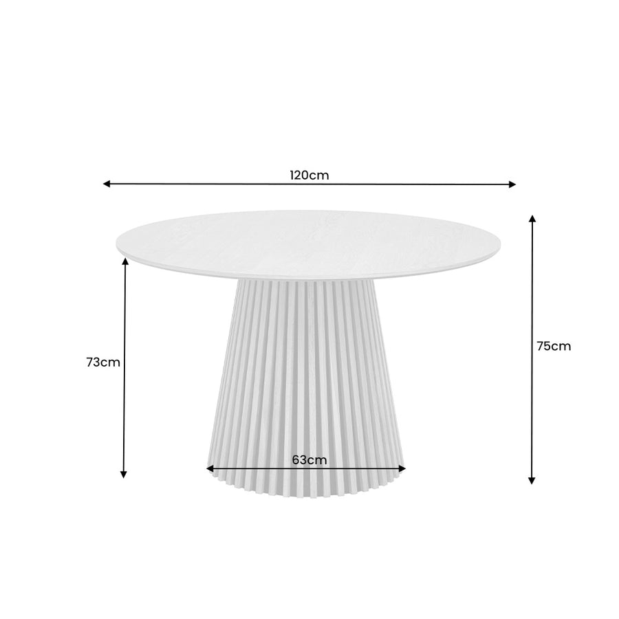 Masa dining maro 120 cm Valhalla Invicta Interior