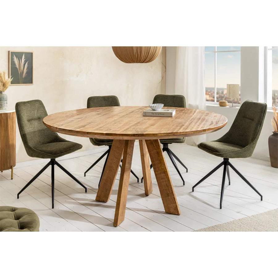 Masa dining maro din lemn 140 cm Art Wood