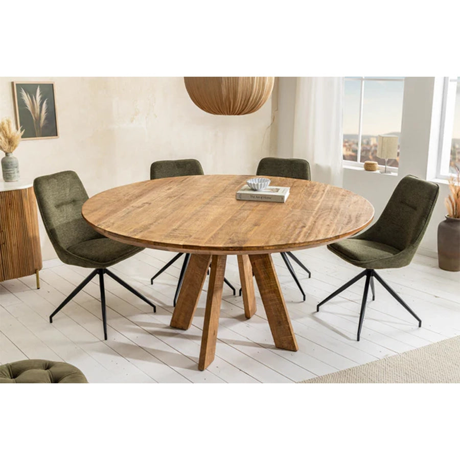 Masa dining maro din lemn 140 cm Art Wood