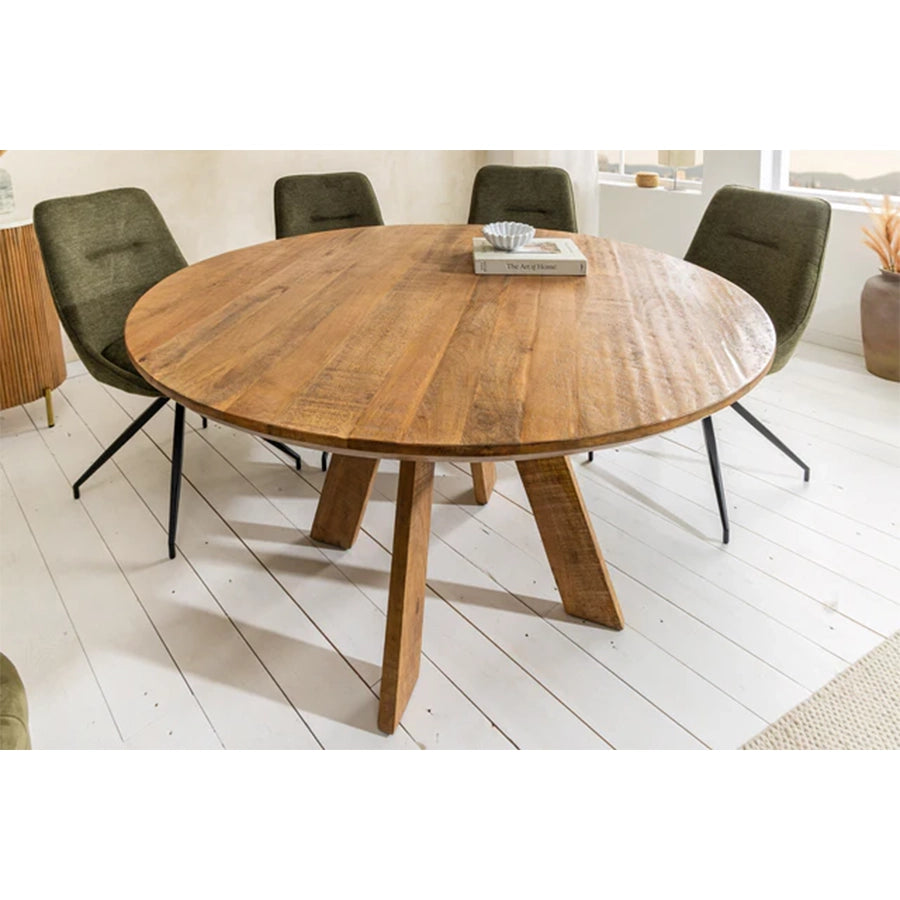Masa dining maro din lemn 140 cm Art Wood